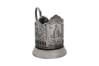 Подстаканник Храм Христа Спасителя никелированный с чернью  - Закуток